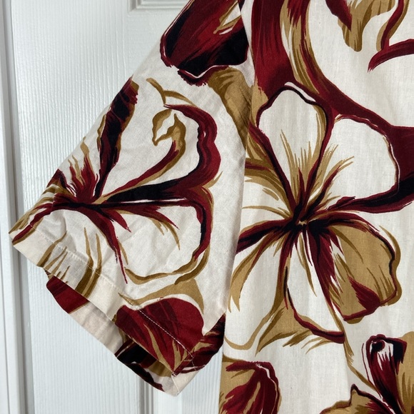 Aloha Days Hawaii Short Sleeve Button Down Hawaiian Shirt Floral Mens XL - Picture 5 of 6